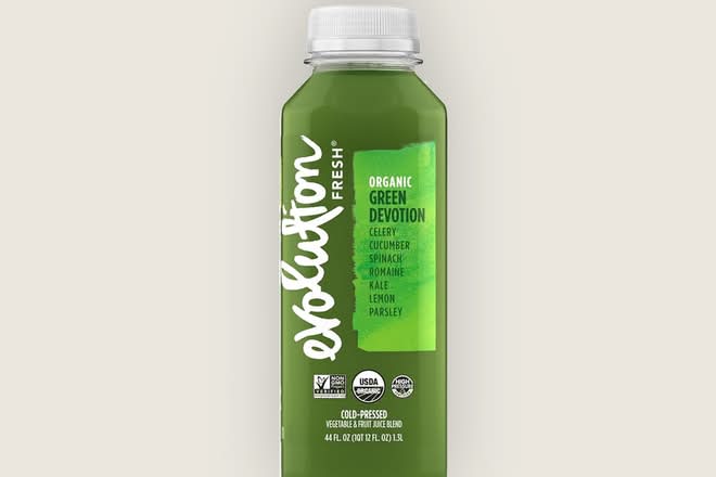 Evolution Organic Green Devotion Cold-Pressed Juice (v, veg, gf, df)