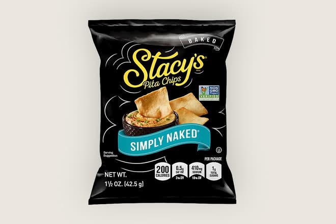 Stacy's Simply Naked Pita Chips (v, veg, df)