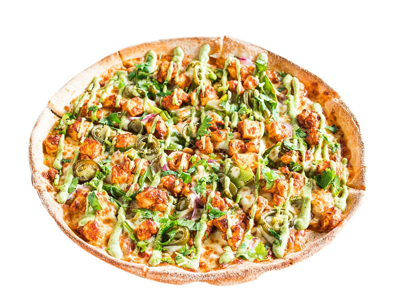 Mad Chilli Paneer Pizza