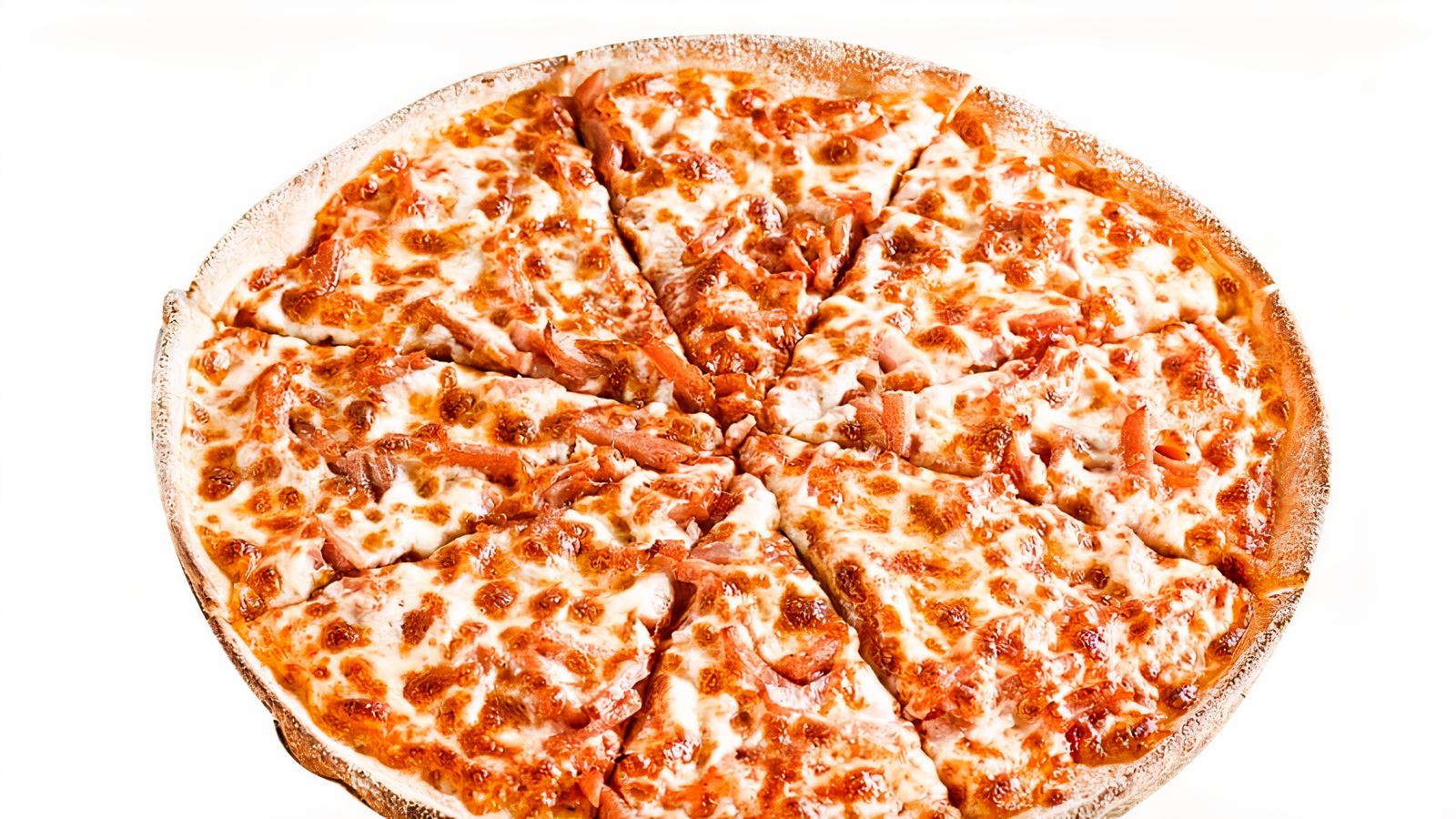 Mad Ham and Cheese Pizza