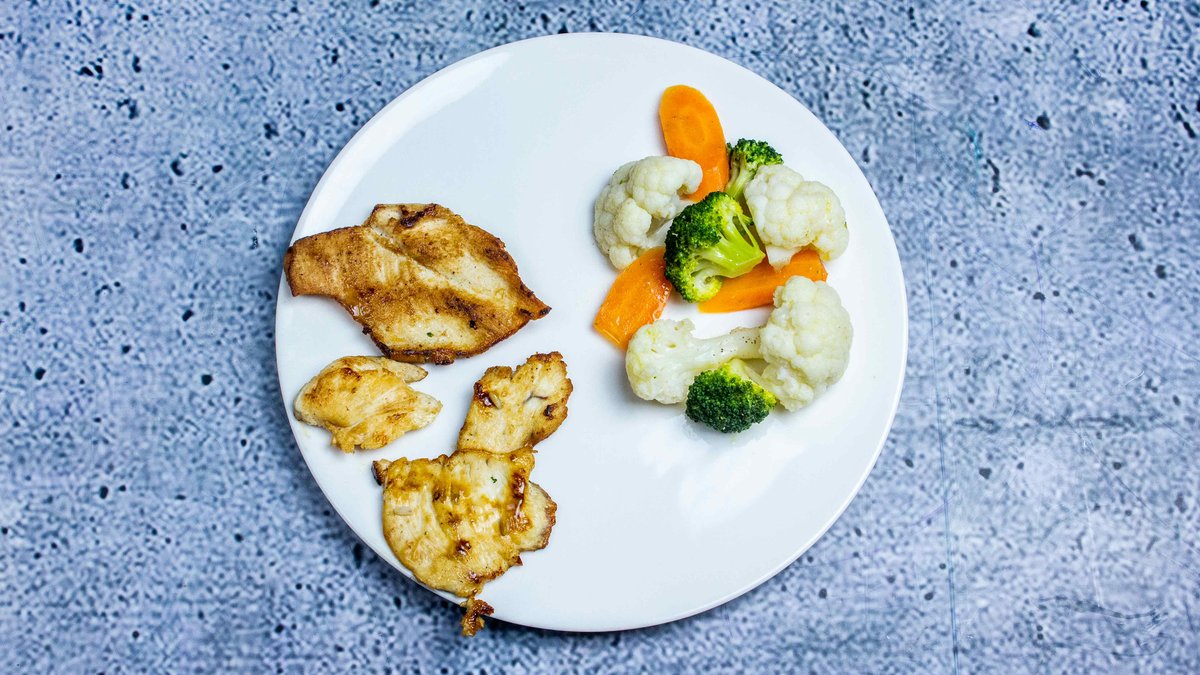 Boiled Vegetables + Chicken Fillet