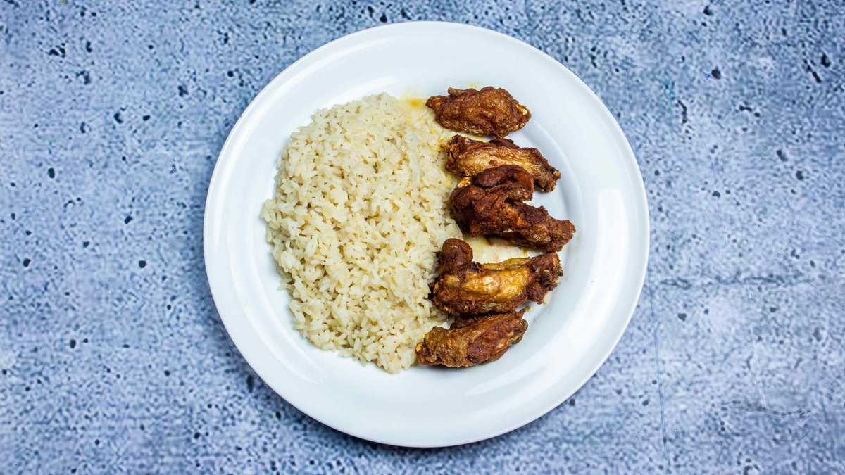 Butter Risotto + Chicken Wings