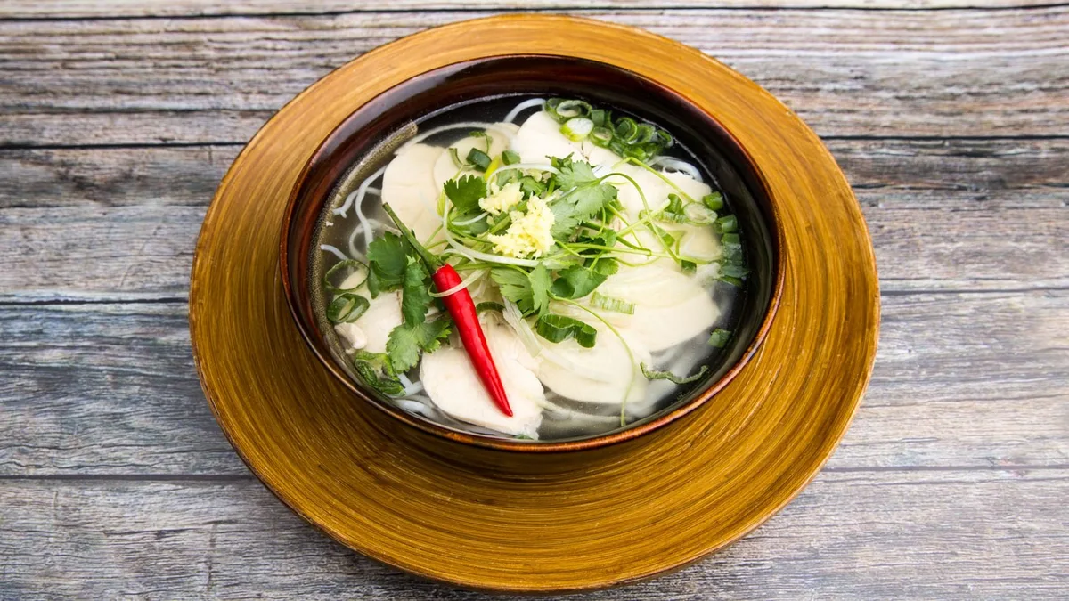 Pho leves csirkehússal