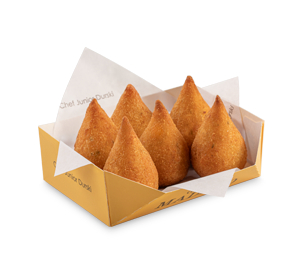 Mini Coxinhas De Frango -  6 Unidades