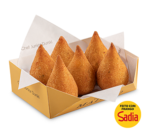 Mini Coxinhas De Frango -  6 Unidades