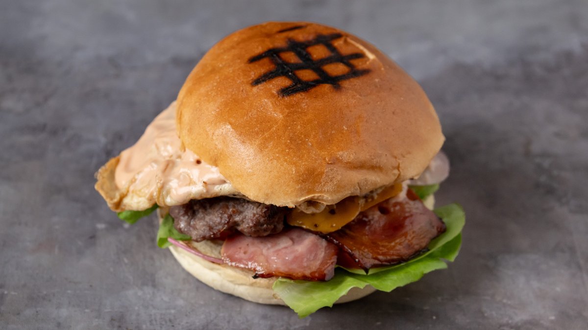 Egg Mayo Beef Burger