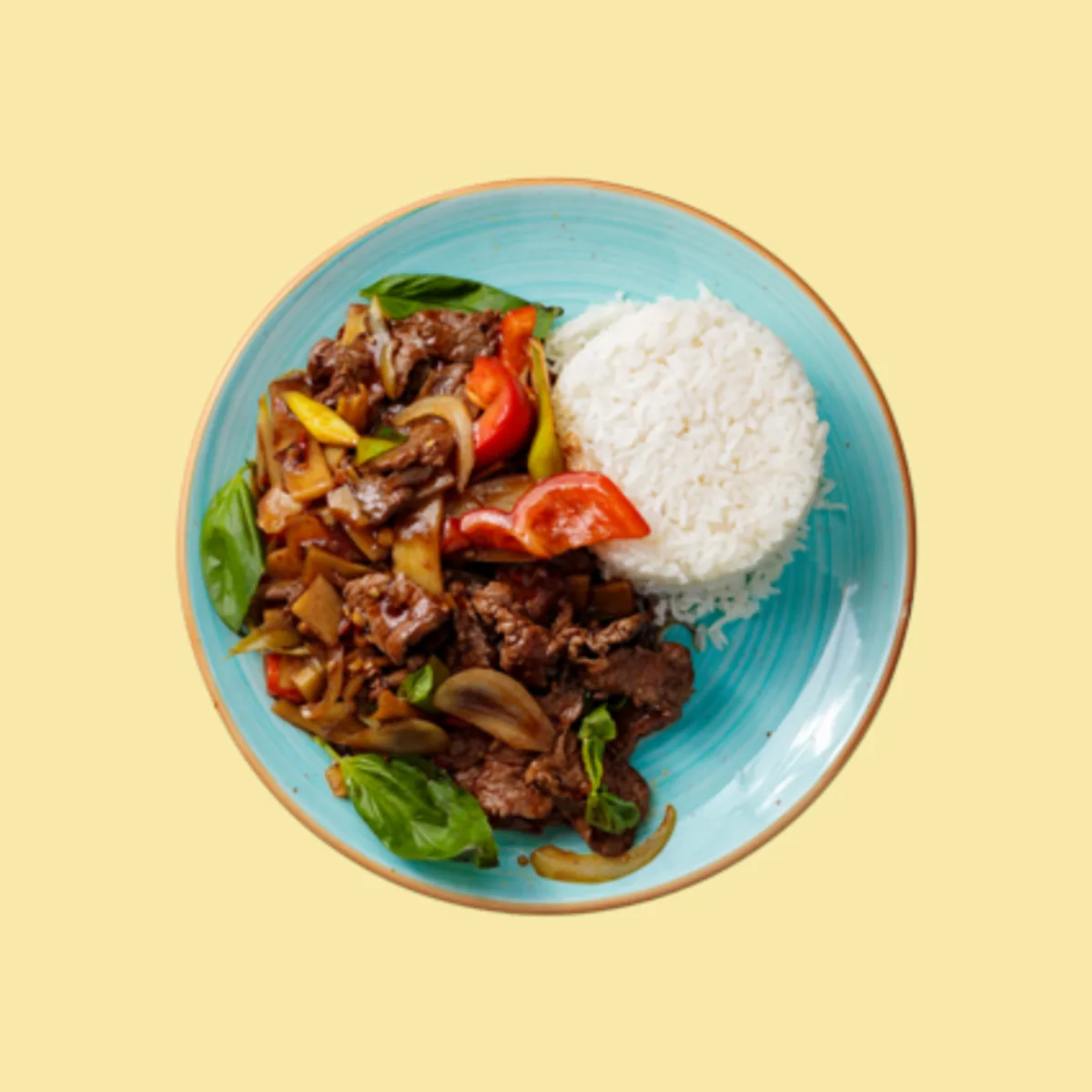 10. Stark Basilika Wok 🌶️🌶️🌶️