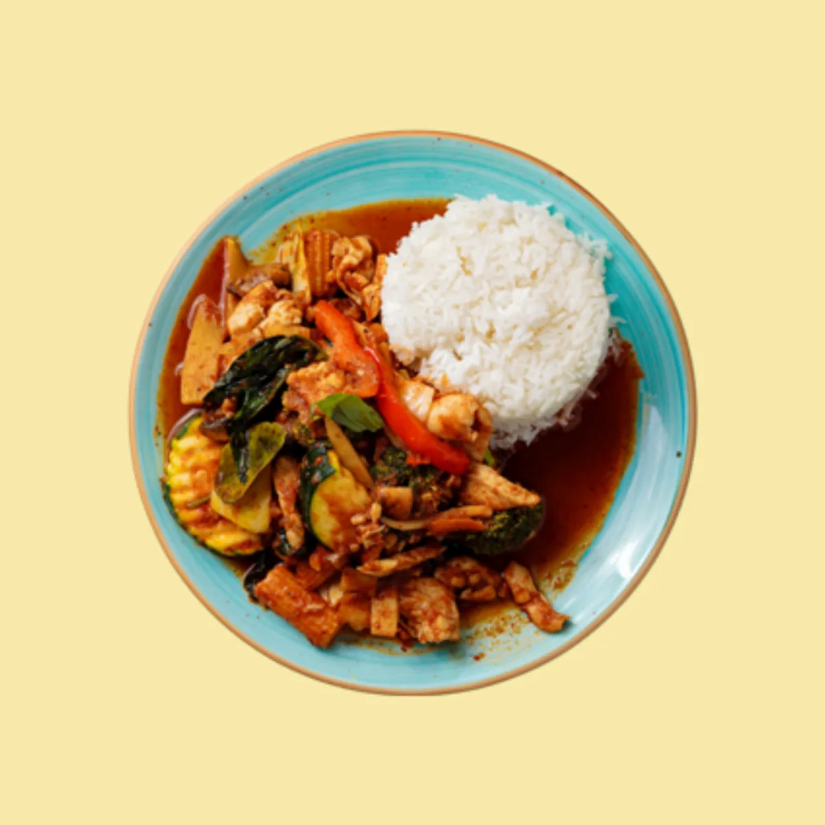 15. Röd Curry Wok 🌶️🌶️🌶️