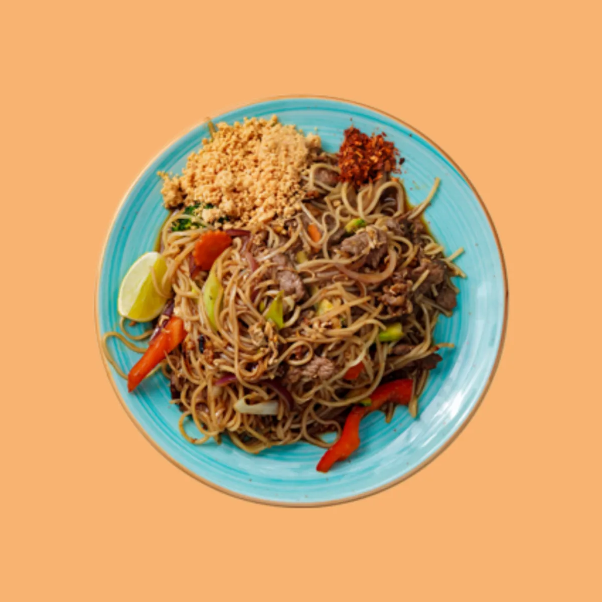 23. Pad Thai Äggnudlar