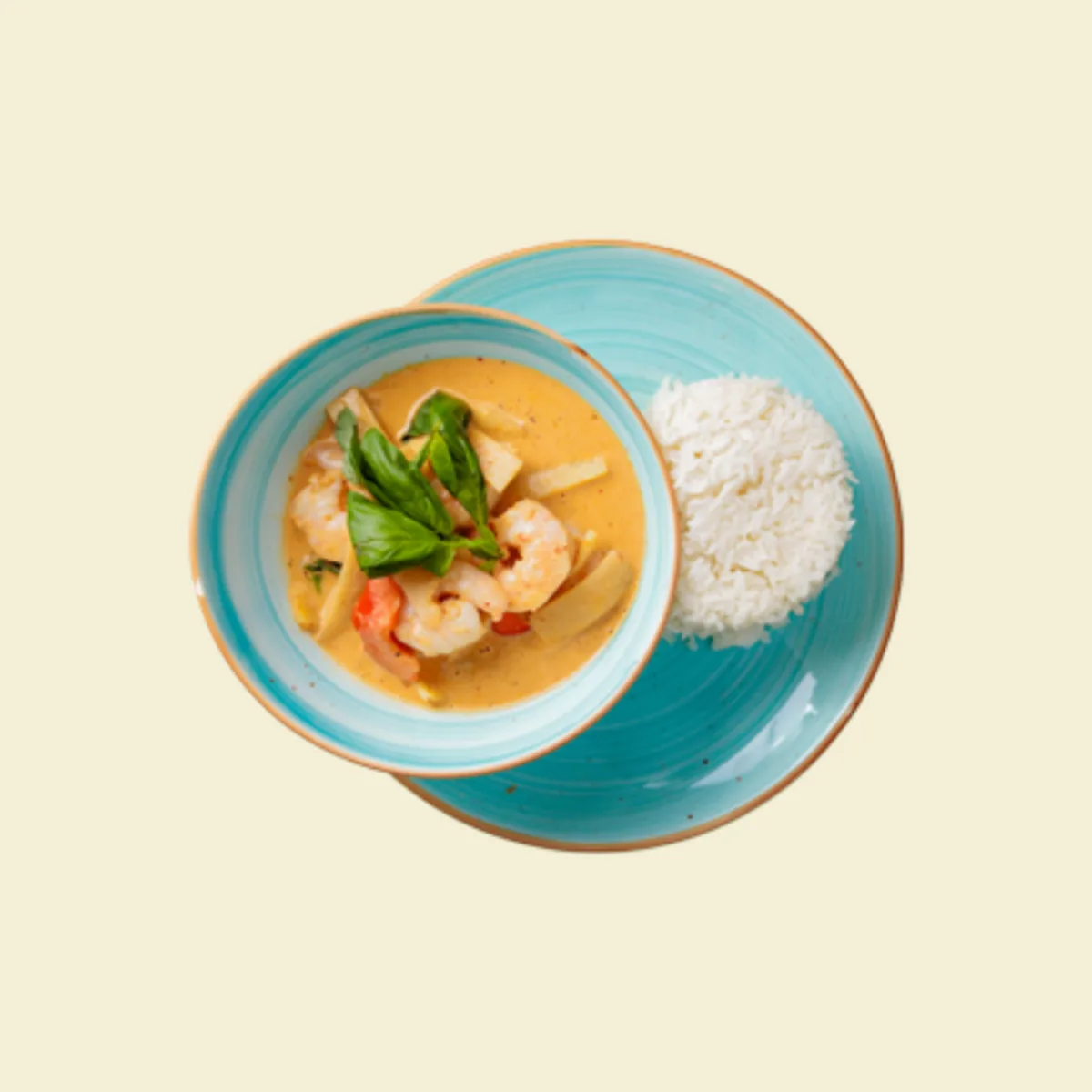 8. Röd Curry 🌶️🌶️