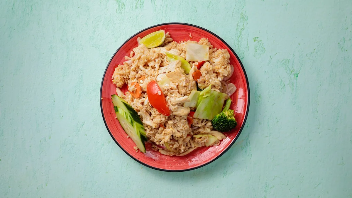 33. Stekt Ris Thai