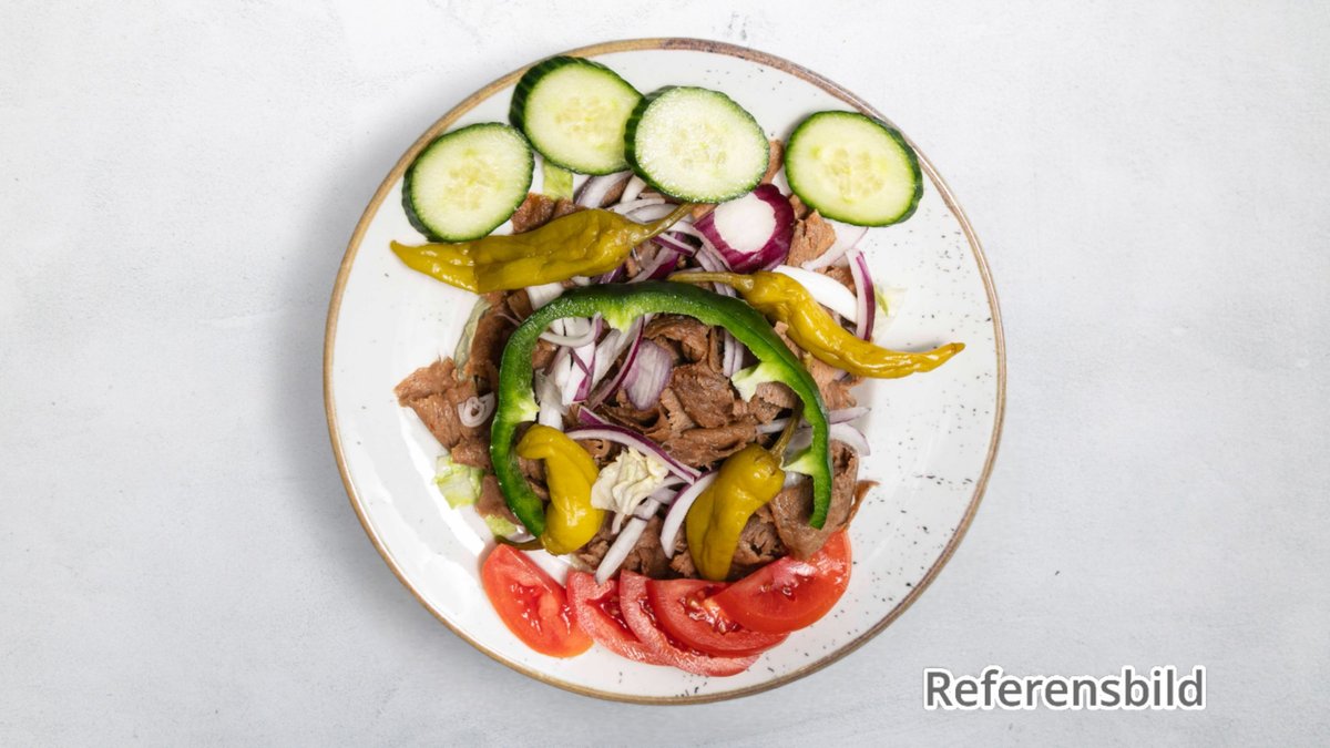 Kebabsallad