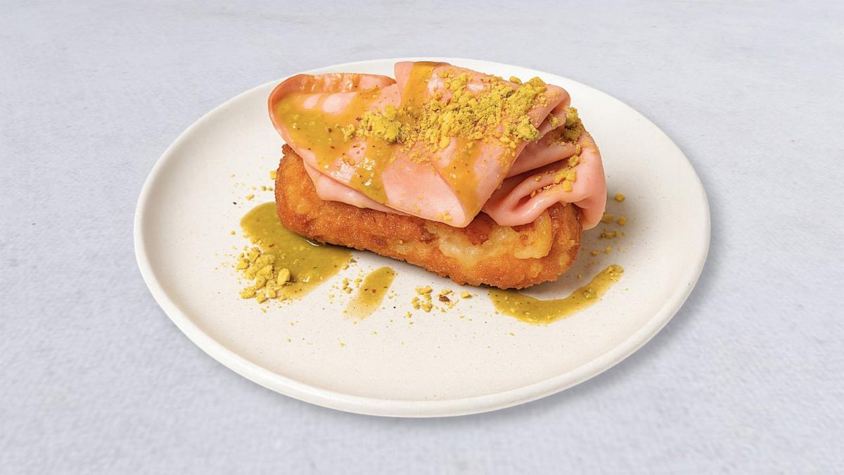 Maxi Crocchè (mortadella and pistacchio)