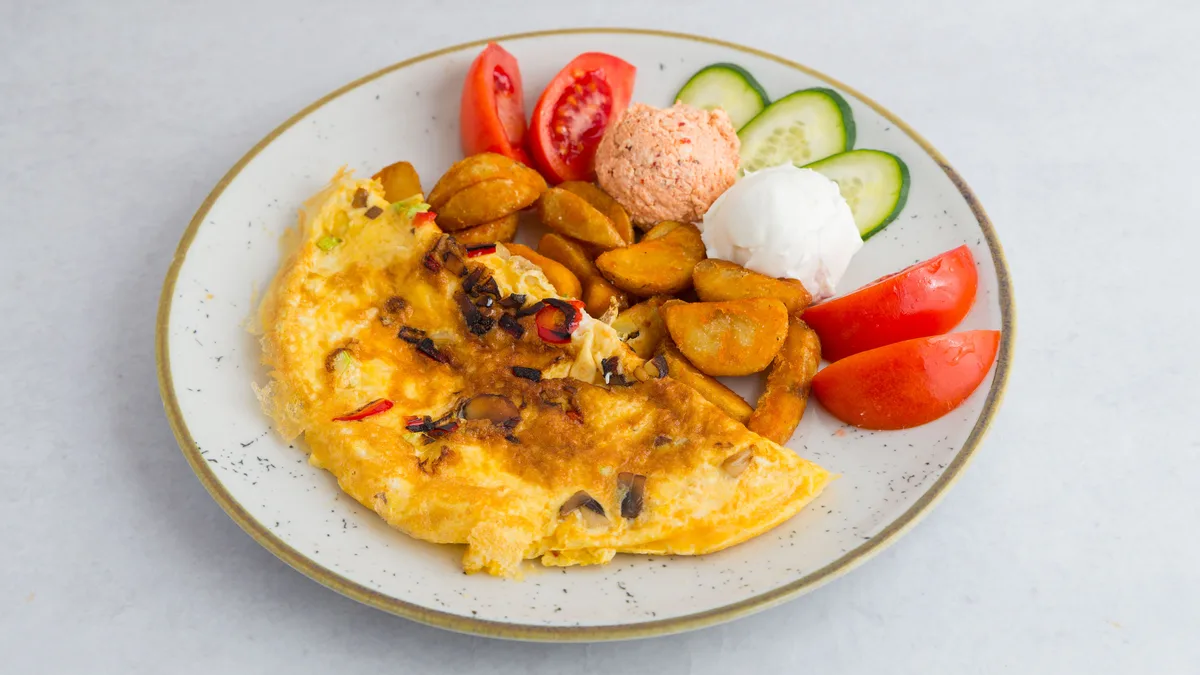 Omlet sa povrćem
