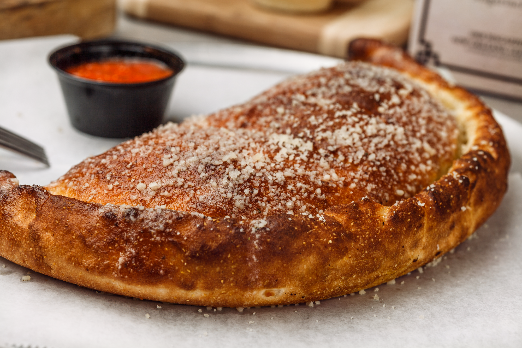 Meatball Calzone