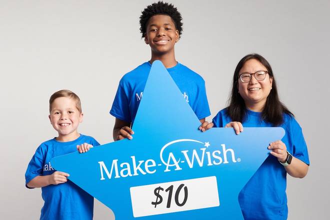 Make-A-Wish $10 Donation