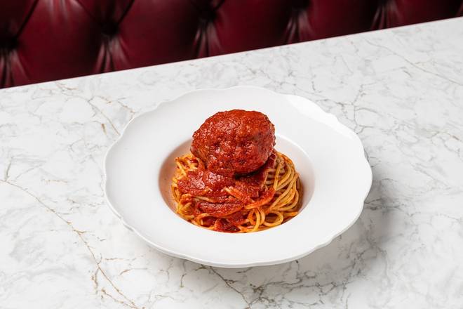 Spaghetti and Giant Meatball