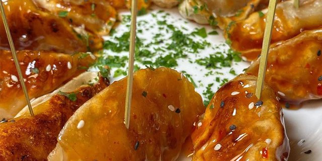 Edamame Potstickers
