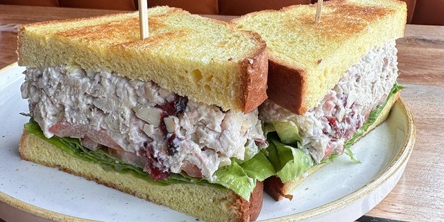 Waldorf Chicken Salad Sandwich Platter