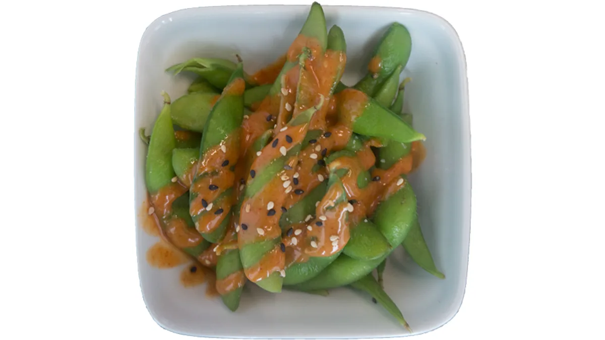 2. Spicy Edamame bønner