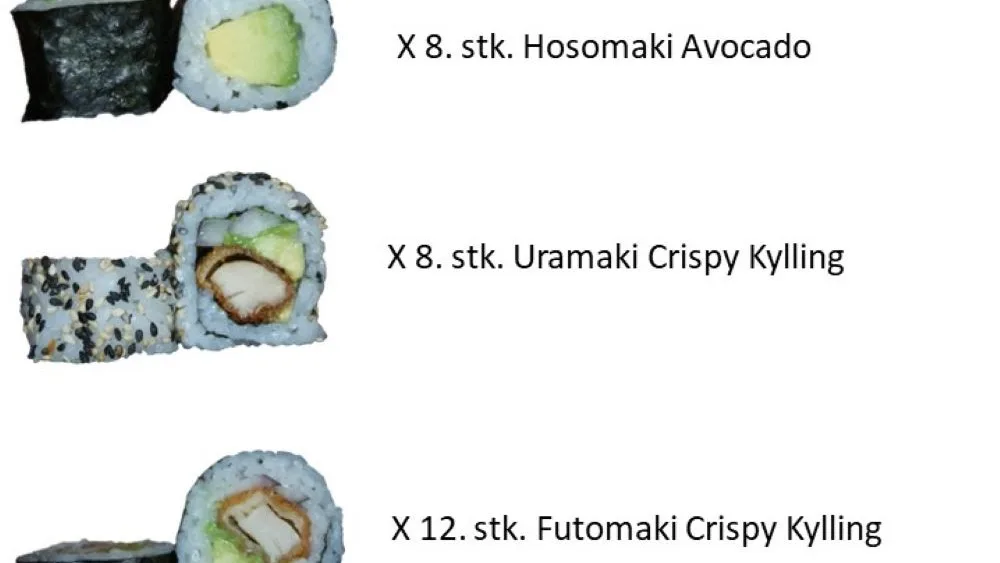Crispy kylling menu (28 stk)