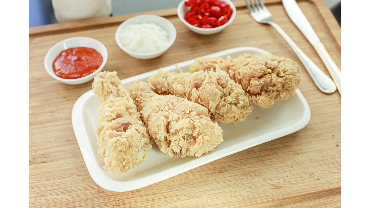 3 buc crunchy chicken