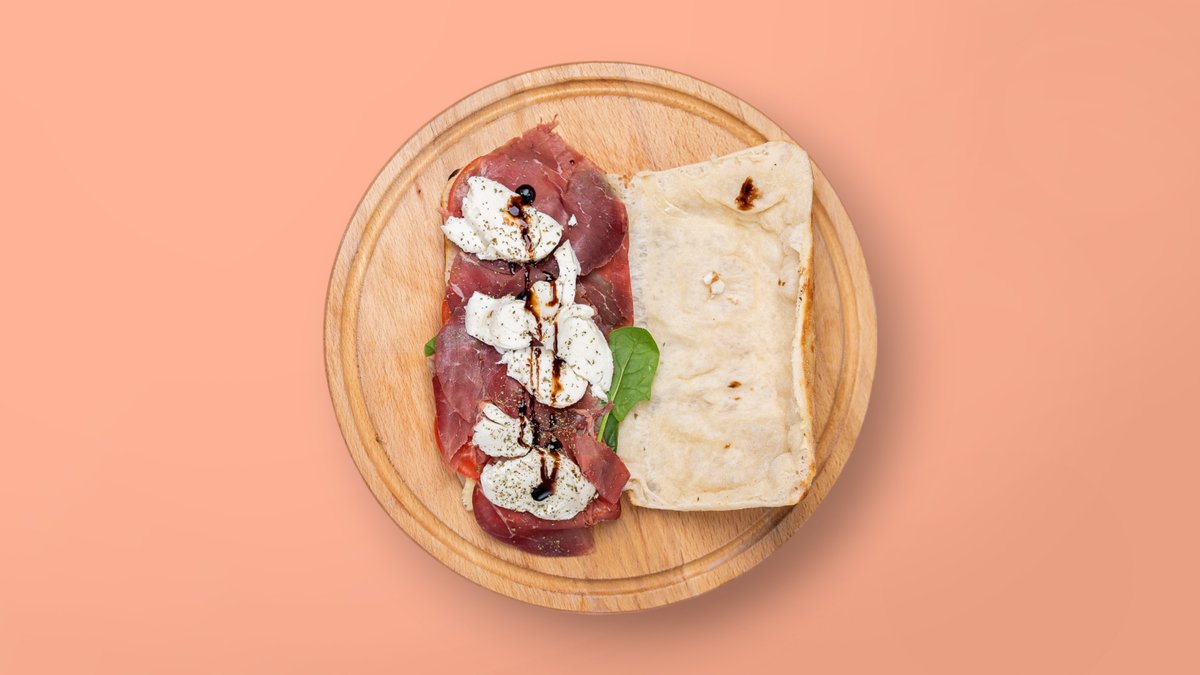 Bresaola with Burrata Panini