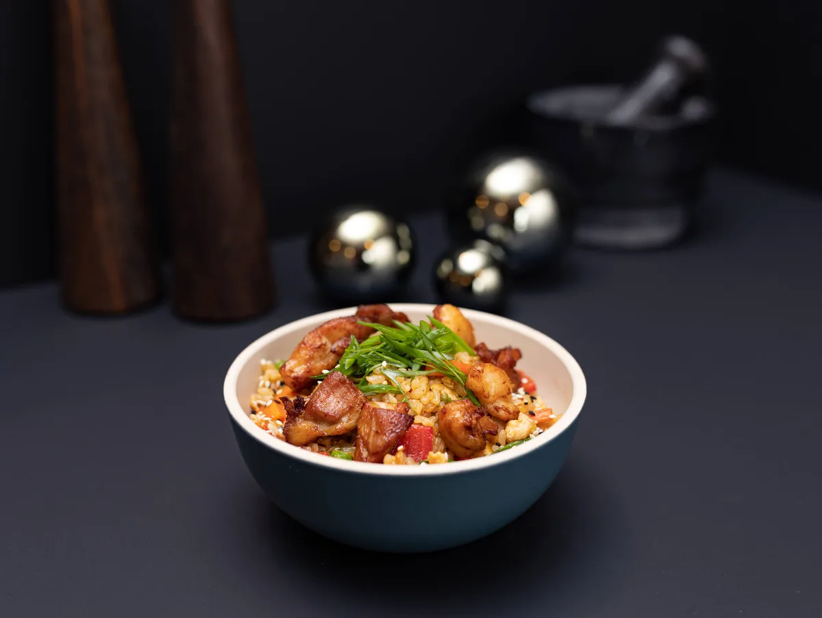 Fried rice with chicken