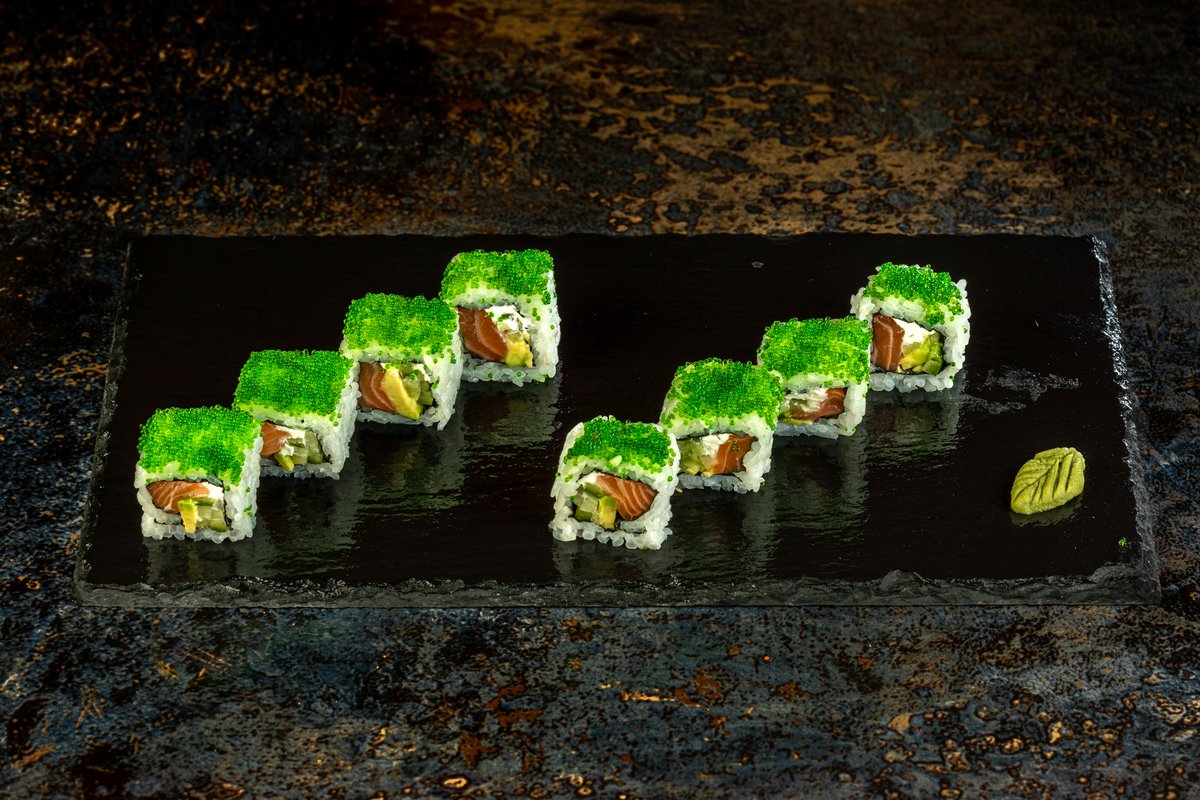 Salmon Wasabi Tobiko