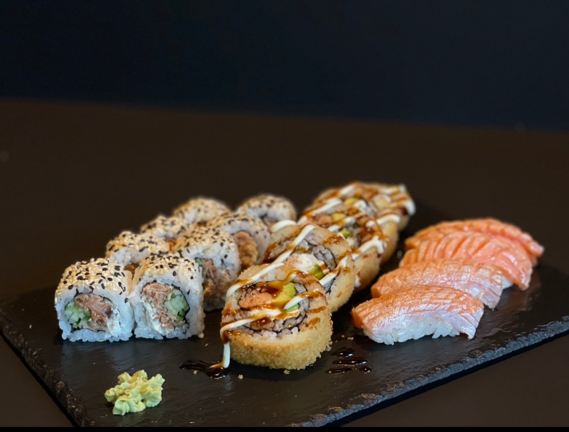 Teriyaki Salmon Set