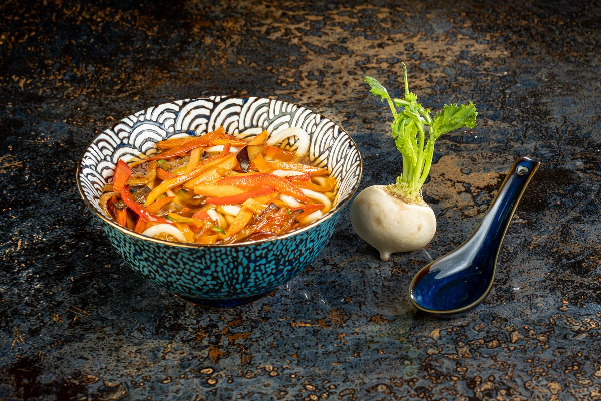 Vegetarian Udon Soup