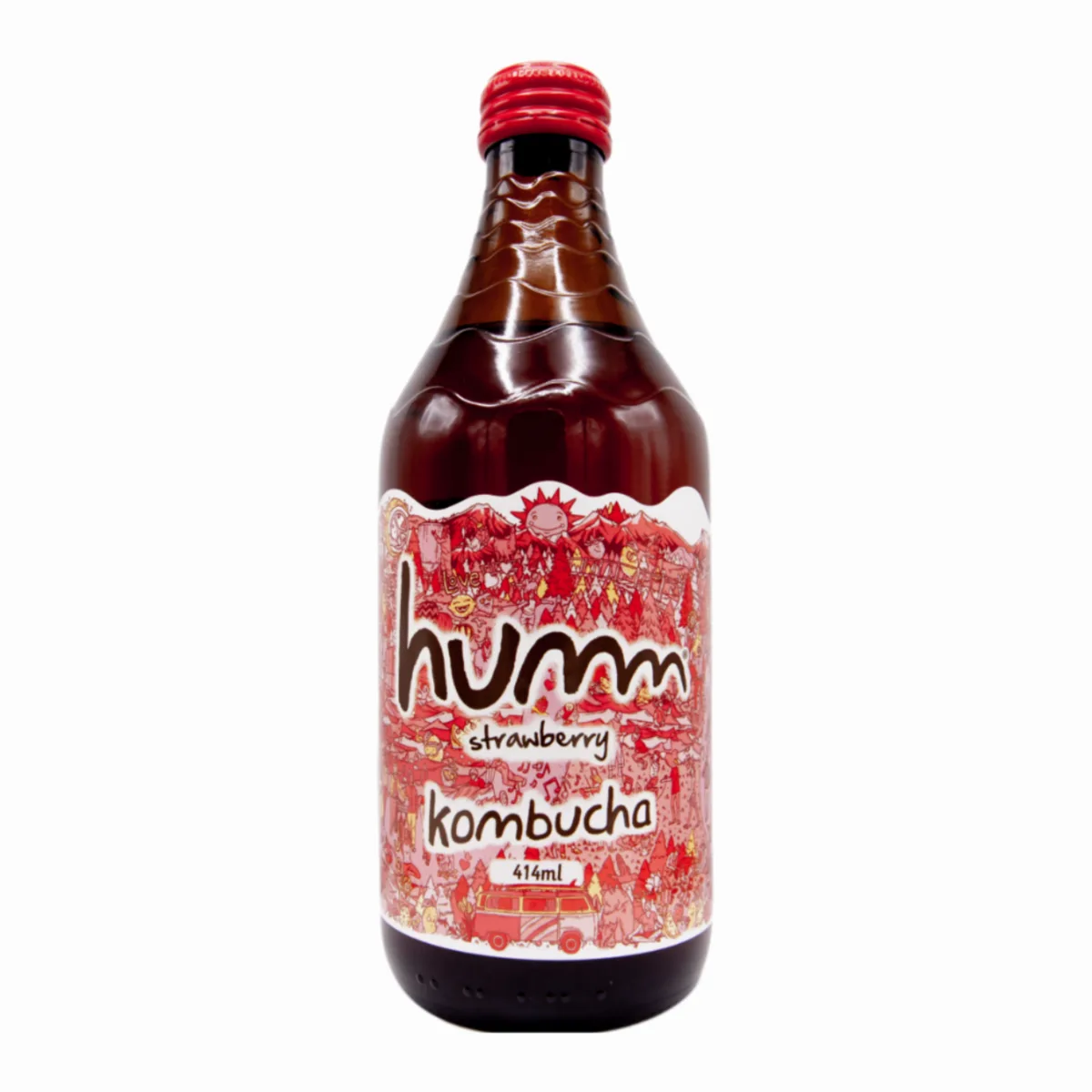 Kombucha - Jordgubb