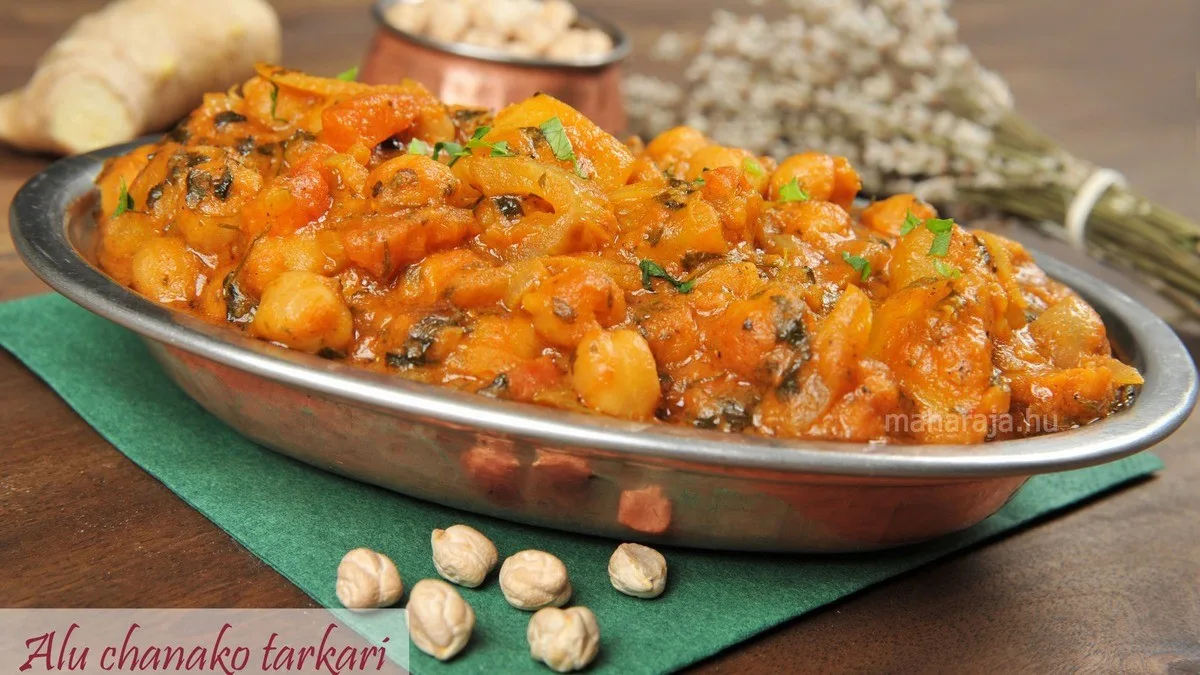 Alu Chanako Tarkari