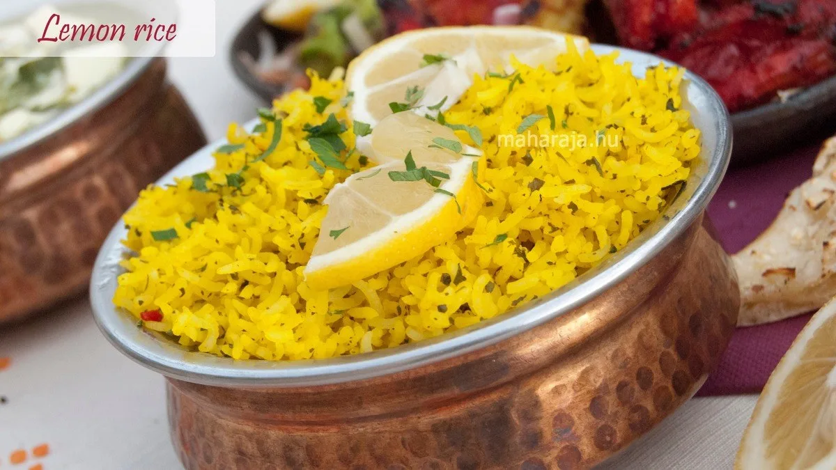 Citromos rizs (Lemon Rice)