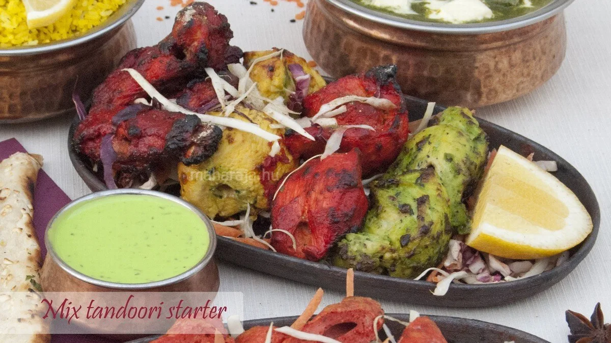 Mix Tandoori Húsos Előétel (Mix Tandoori Starter)