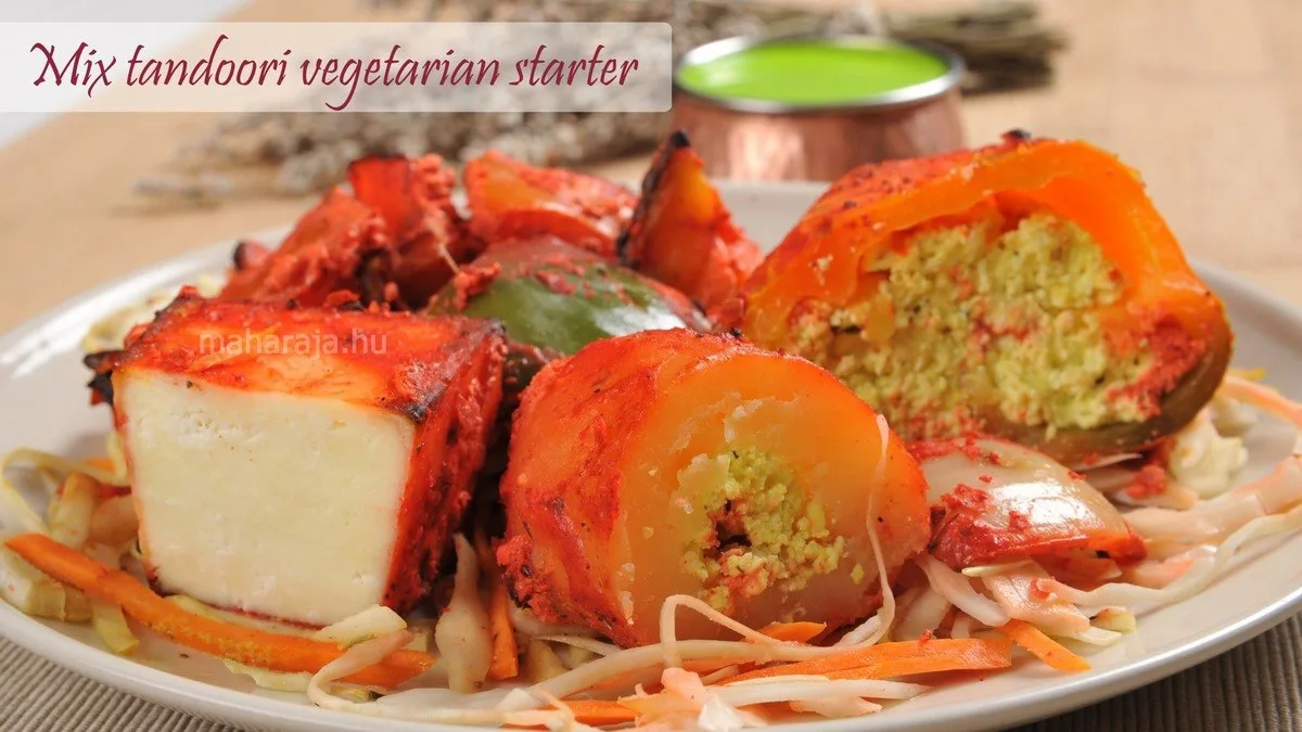 Mix Tandoori Vegetarian Starter (2 persons)