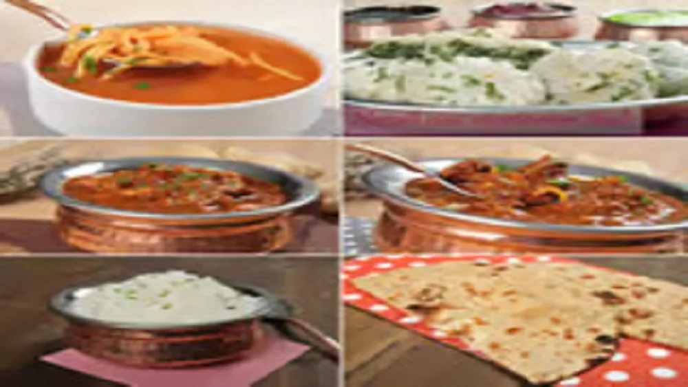 Nepáli Húsos menü (2 személyre) (Himalaya Non-Vegetarian Thali)