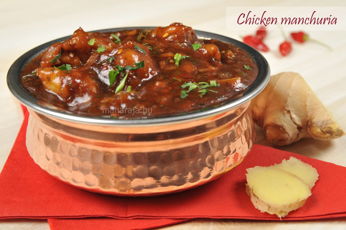 Chicken Manchuria (csípős)