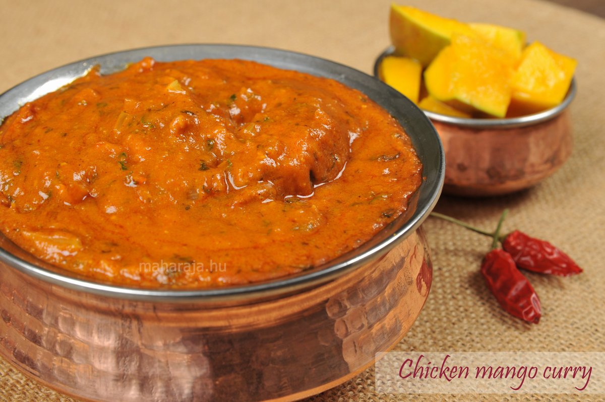 Chicken Mango Curry (csípős)