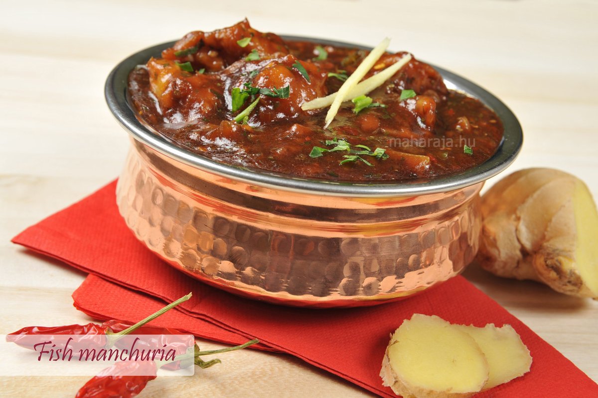 Fish Manchuria (csípős)