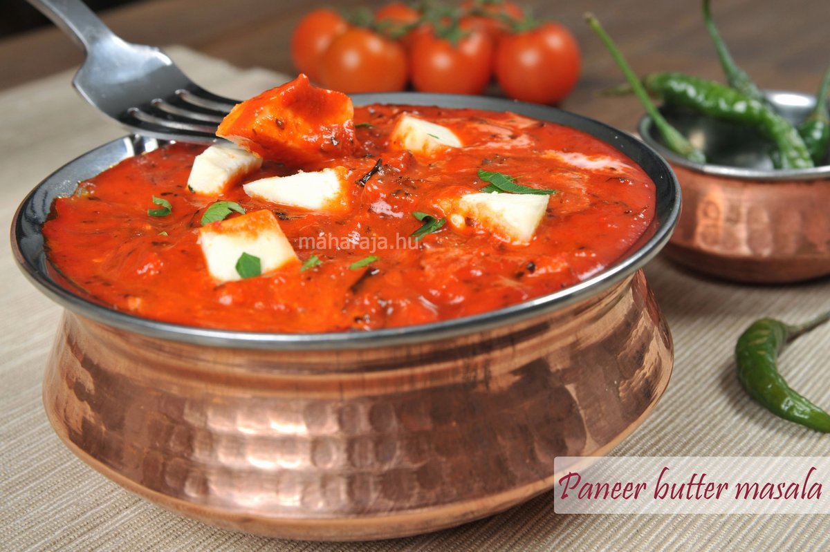 Paneer Butter Masala (csípős)