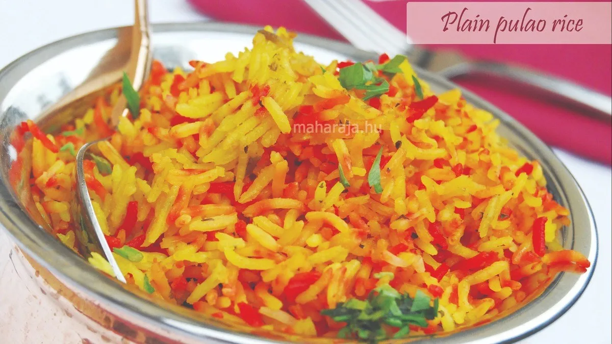Plain Pulao rizs