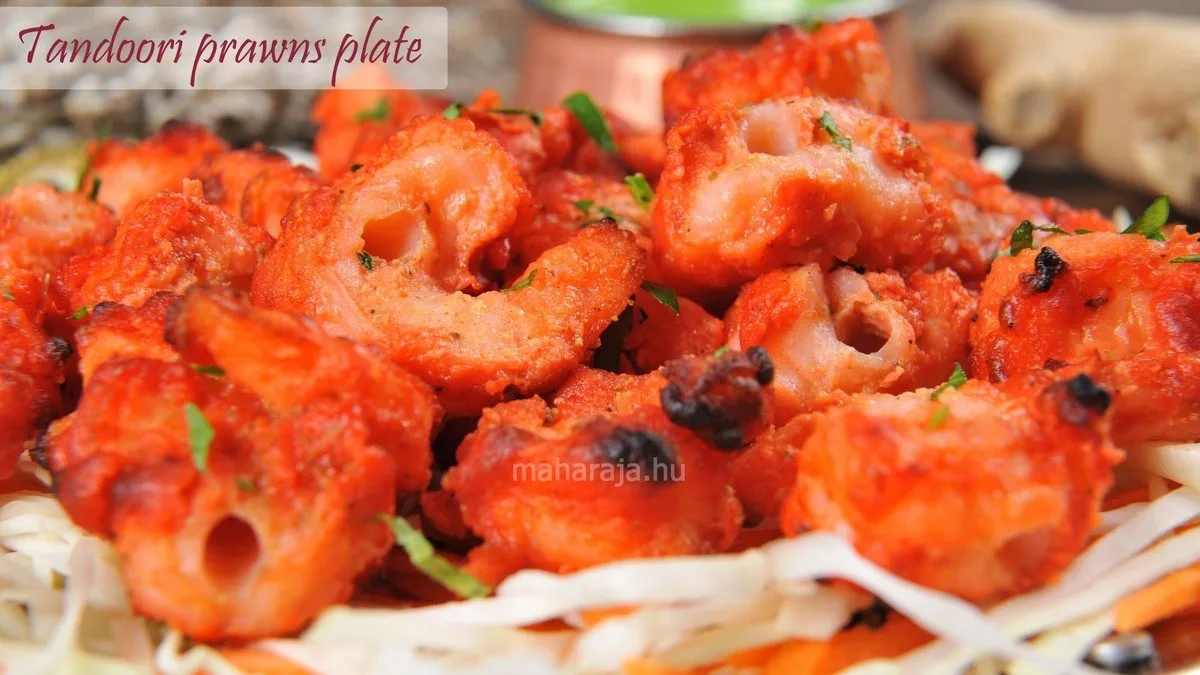Tandoori Prawns Tál (Tandoori Prawns Plate)