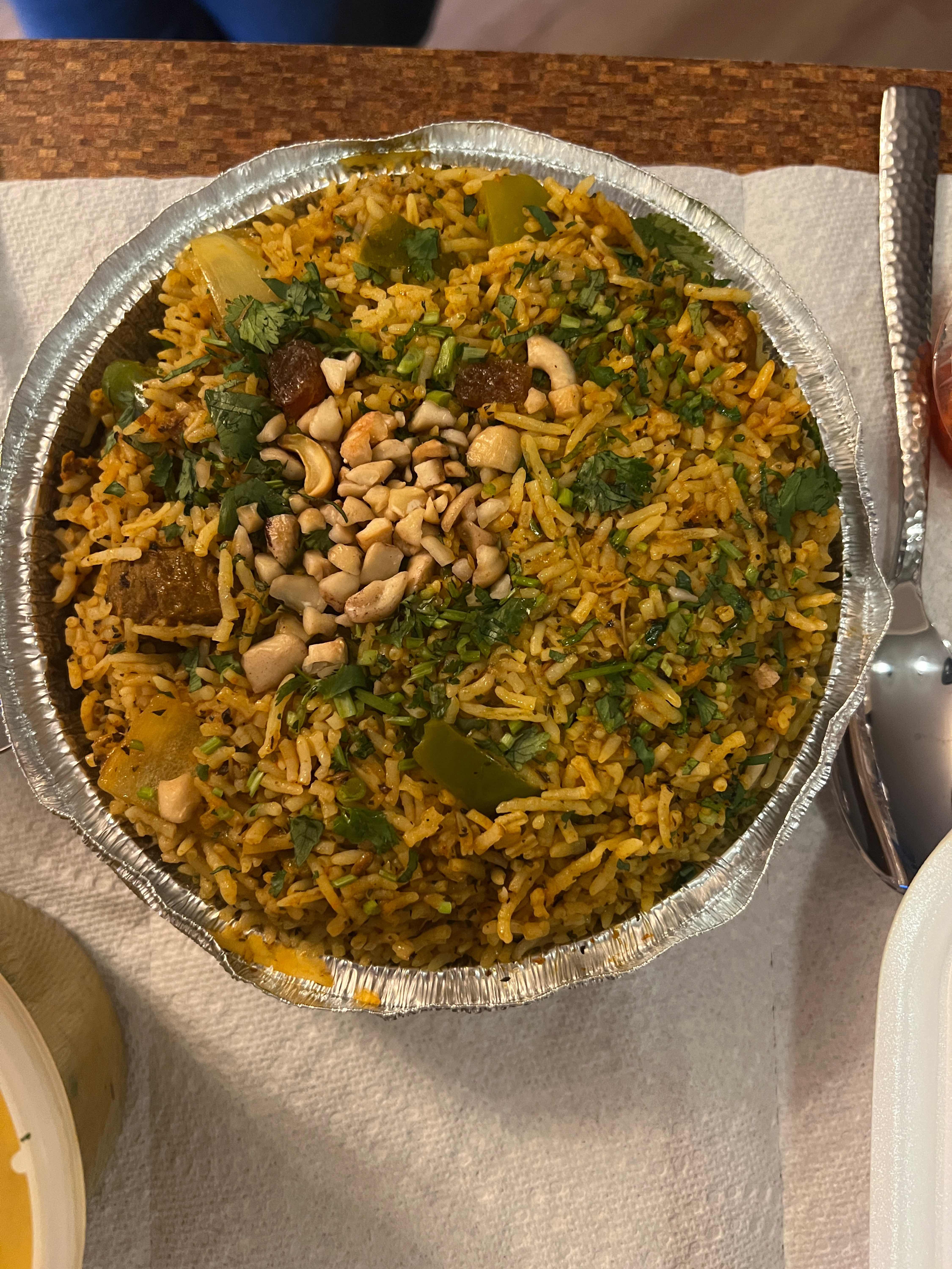2. Lamb Biryani