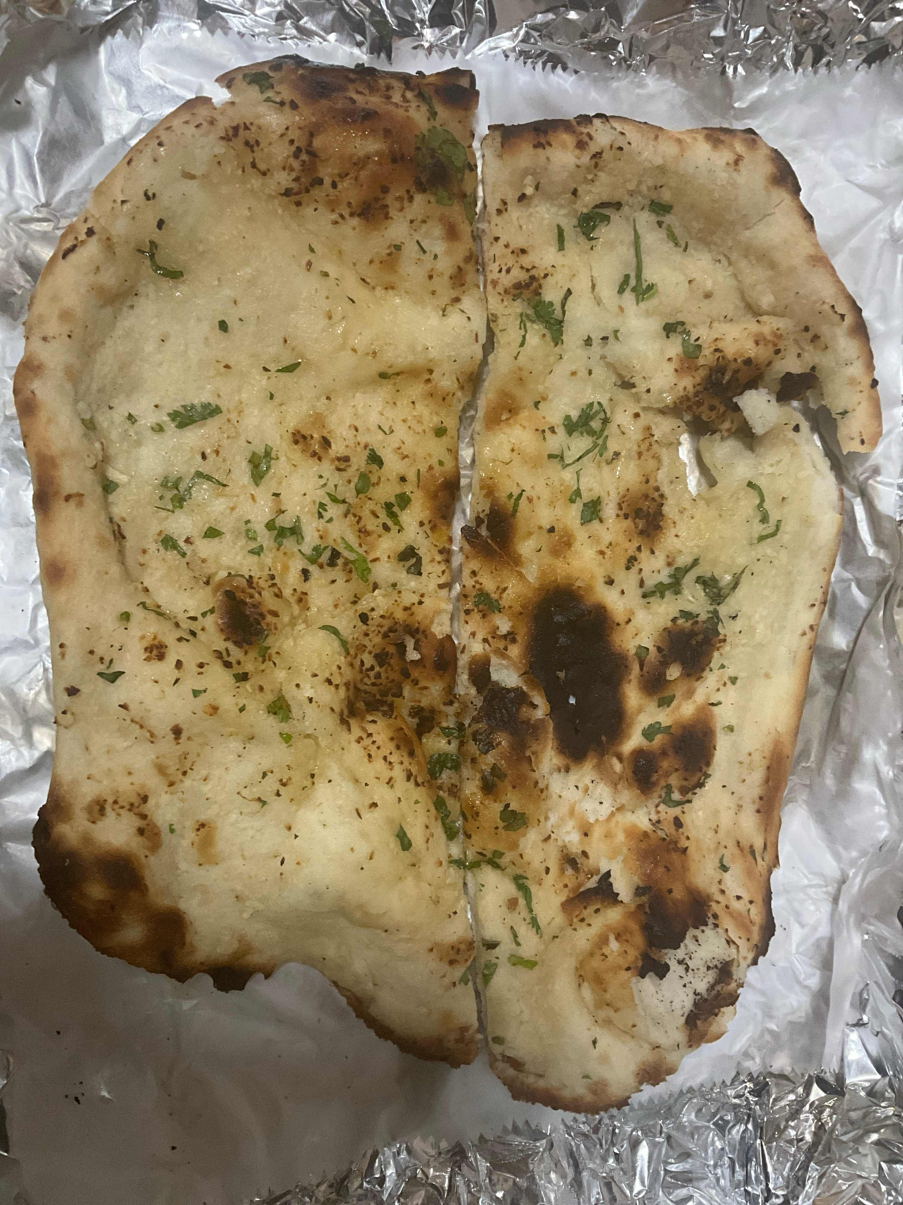 9. Garlic Naan
