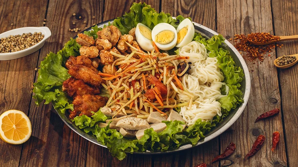 Set Papaya Salad (ตำถาด)