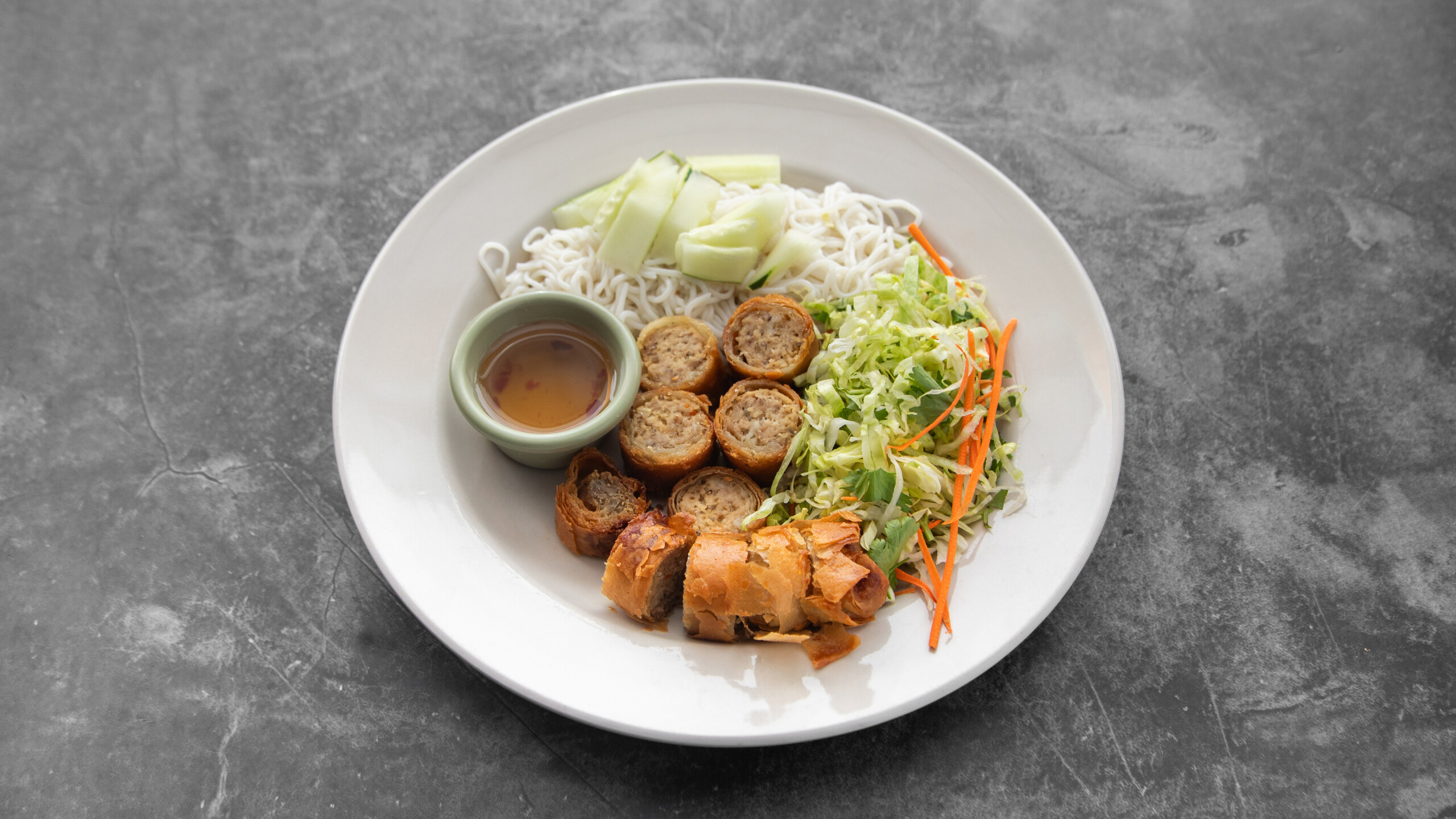 Pork Eggroll Salad