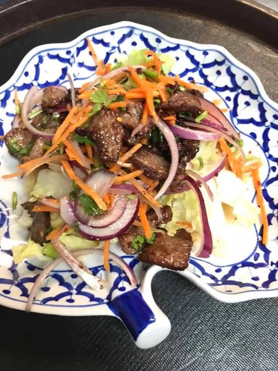 A5. . Yum Nam Tok (Thai Salad)