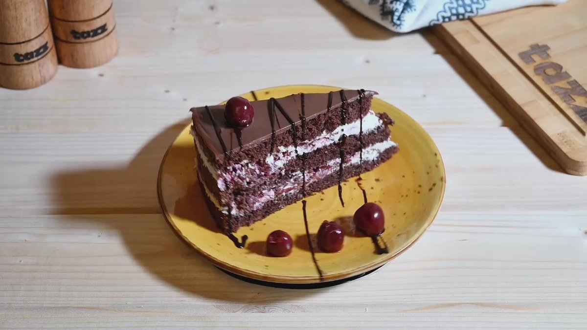 Prajitura cu ciocolata si visine