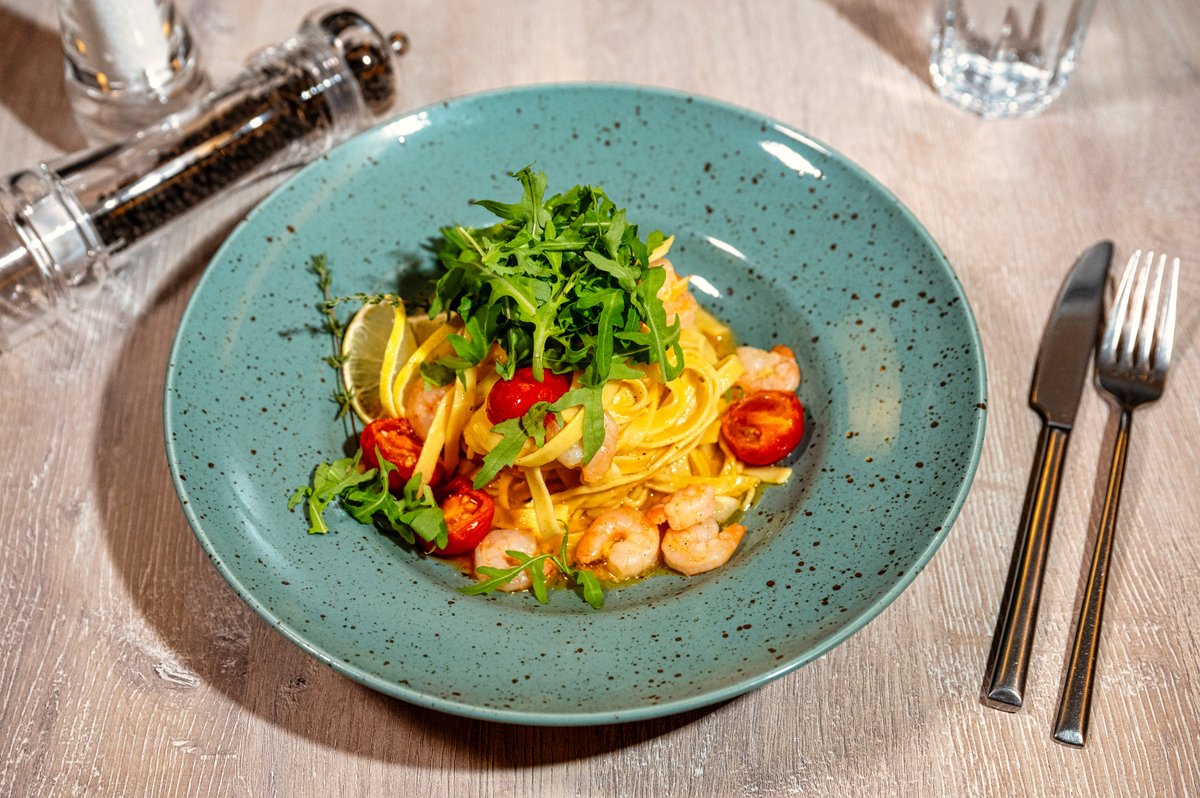 Tagliatelle cu creveti
